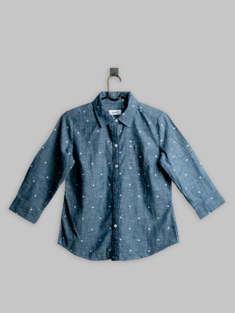 Camisa Chambray Cœur